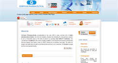 Desktop Screenshot of gerrysunpharma.com